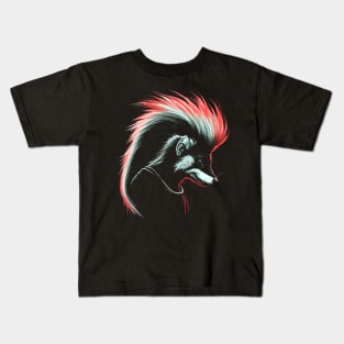 Mullet Skunk Kids T-Shirt